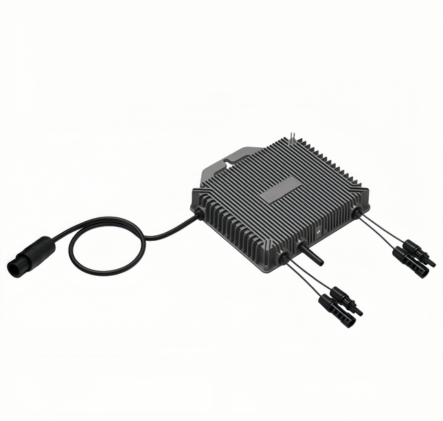 2-in-1 Micro Inverter - 25-60V, dual MPPT, IP67, real-time monitoring, high-efficiency PV.