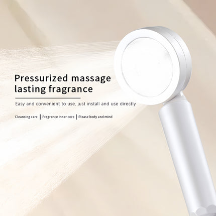 Luxury Aroma Showerhead - Perfume-grade SPA experience, food-safe filter, skin/hair care, lasting fragrance.