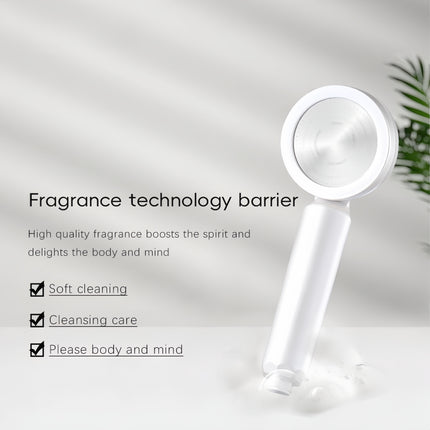 Luxury Aroma Showerhead - Perfume-grade SPA experience, food-safe filter, skin/hair care, lasting fragrance.