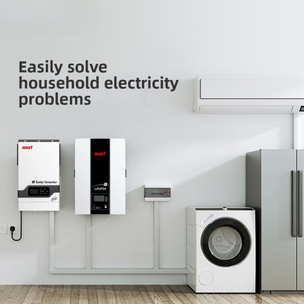 Home Energy Storage Off-Grid Inverter 5.2KW 48V Photovoltaic Inverter Controller Integrated Machine with Built-in MPPT Controller