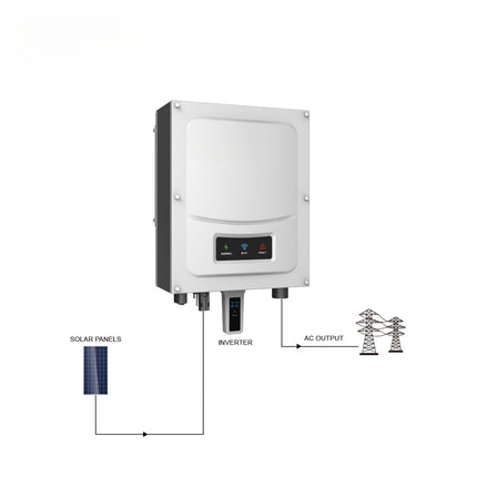 Solar Inverter Grid-Tied Photovoltaic Inverter Sine Wave 4200W Inverter Control Integrated Machine Single Phase Dual Circuit