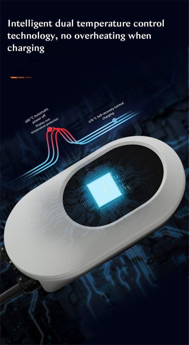 7kw Wall-Mounted Column Household Commercial Charging Station