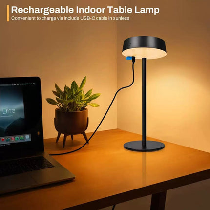 Cordless Table Lamp for Indoor and Outdoor