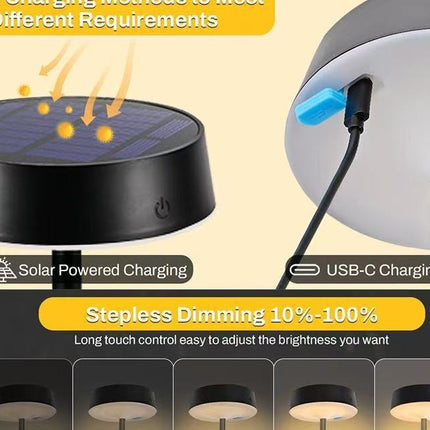 Cordless Table Lamp for Indoor and Outdoor