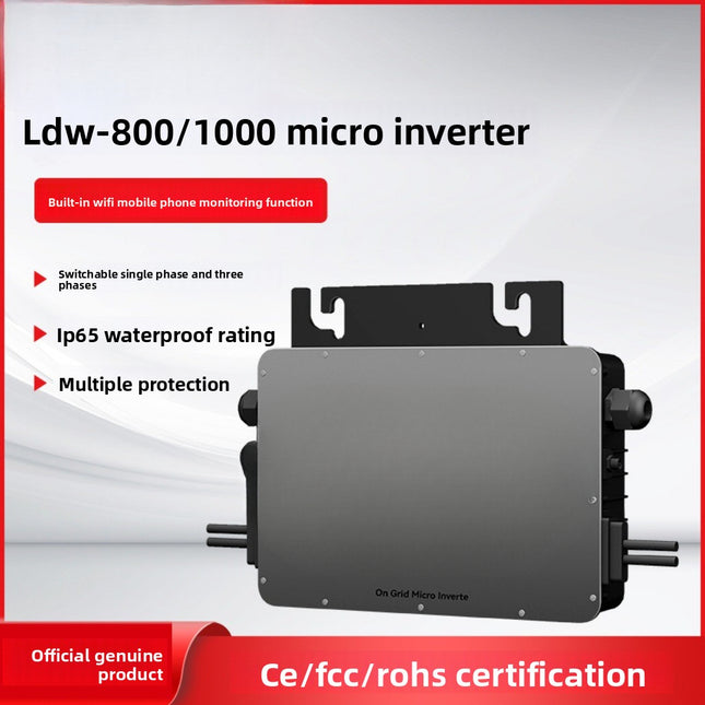 800W Micro Inverter, Grid-connected Micro Inverter, 1000W Intelligent Solar Inverter