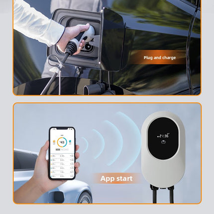 7kw Wall-Mounted Column Household Commercial Charging Station