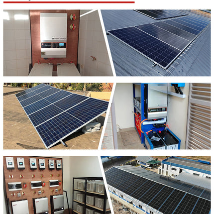 Solar Inverter 10KW Household High Frequency Off Grid Inverter Control Integrated Machine Built-in MPPT Controller 160A
