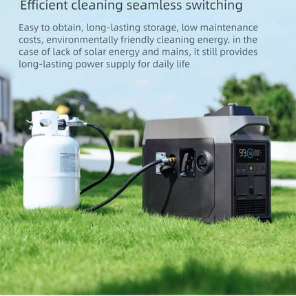 Dual Fuel Intelligent Generator Portable Frequency Conversion Energy Saving Electric Start Oil and Electricity Dual Use