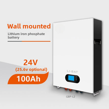 Strailine 24V 100Ah Wall-mounted energy storage battery