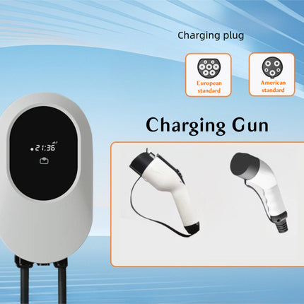 7kw Wall-Mounted Column Household Commercial Charging Station