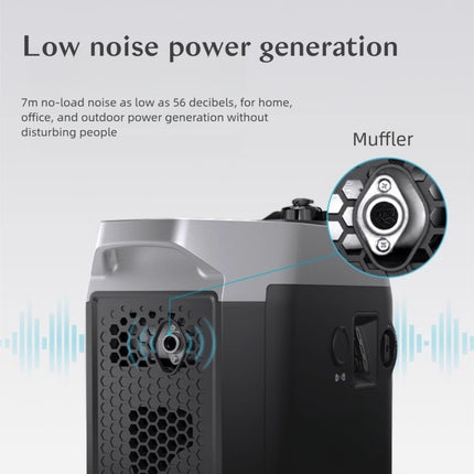 Dual Fuel Intelligent Generator Portable Frequency Conversion Energy Saving Electric Start Oil and Electricity Dual Use