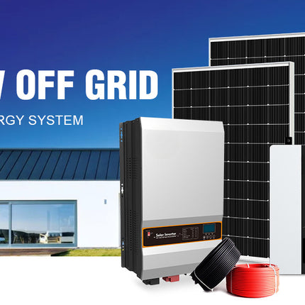 Solar Inverter 10KW Household High Frequency Off Grid Inverter Control Integrated Machine Built-in MPPT Controller 160A