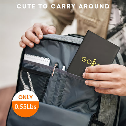 14W Portable Solar Panel Waterproof Solar Charger with High Efficiency for Outdoor Camping Hiking Travel Emergency Power Supply