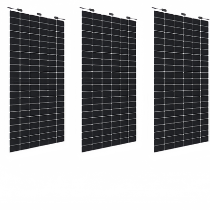 100W Flexible MWT Solar Panel Waterproof Solar Charger with High Efficiency for Outdoor Camping Hiking Travel Emergency Power Supply