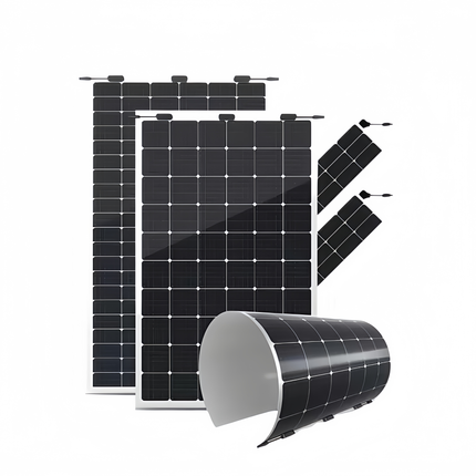 100W Flexible MWT Solar Panel Waterproof Solar Charger with High Efficiency for Outdoor Camping Hiking Travel Emergency Power Supply